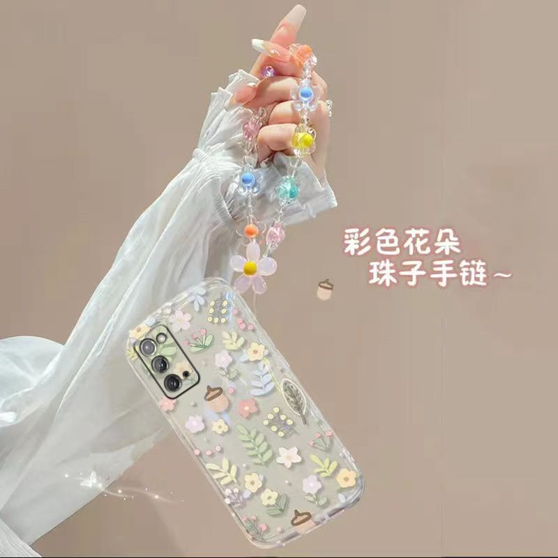 Phone Case for Samsung Galaxy Note 20 Fashion Flowers Soft Case Fall Prevention Protective Cover for Samsung Galaxy Note20