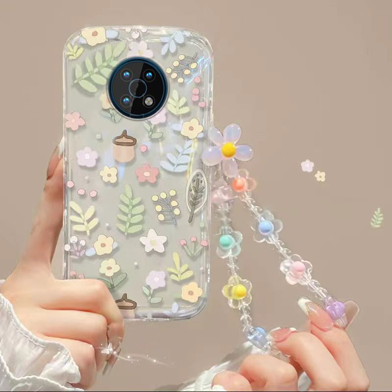 Phone Case for Nokia G50 Fashion Flowers Soft Case Fall Prevention Protective Cover for Nokia G50
﻿
