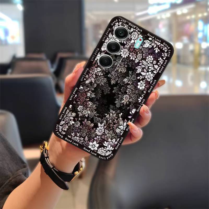 Phone Case for Tecno Camon 40 Pro 4G Silicone Cover Shockproof Bumper Cute Young Fashion Protective Case
