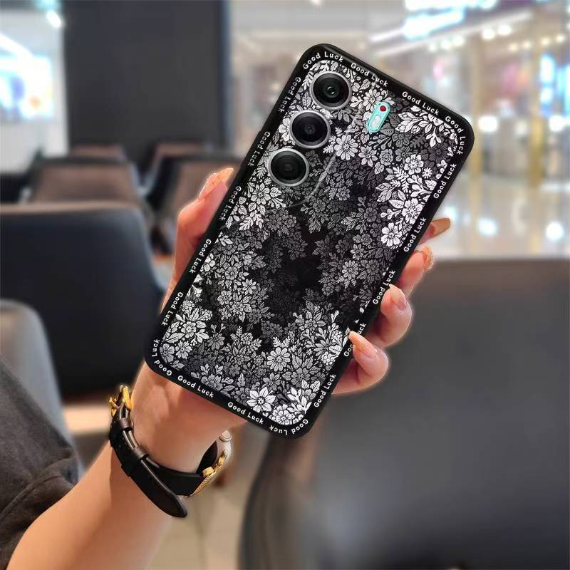 Phone Case for Tecno Camon 40 Pro 4G Silicone Cover Shockproof Bumper Cute Young Fashion Protective Case