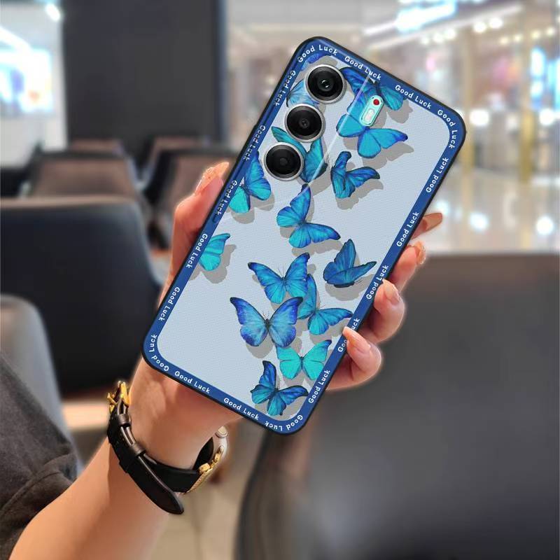 Phone Case for Tecno Camon 40 Pro 4G Silicone Cover Shockproof Bumper Cute Young Fashion Protective Case