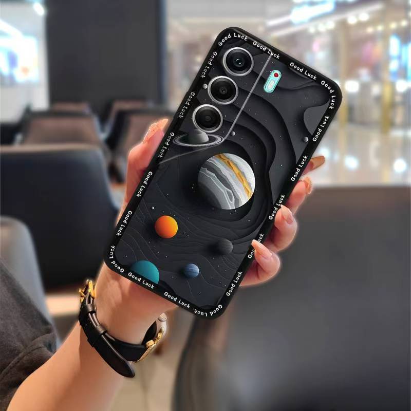 Phone Case for Tecno Camon 40 Pro 4G Silicone Cover Shockproof Bumper Cute Young Fashion Protective Case