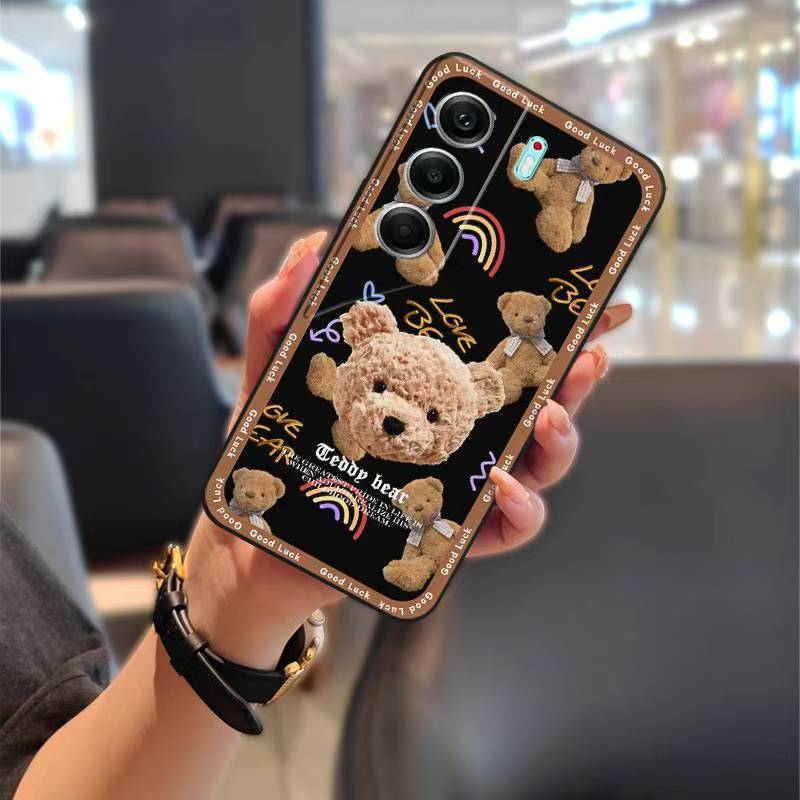 Phone Case for Tecno Camon 40 4G Silicone Cover Shockproof Bumper Cute Young Fashion Protective Case