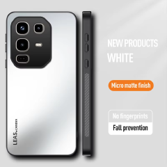 Matte Skin-feeling AG Lens Hard Back Cover Case For Infinix Note 50 Pro 4G / X6855 Soft TPU Phone Shell Protection Bumper