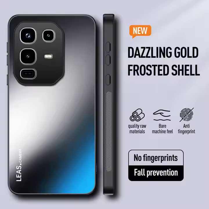 Matte Skin-feeling AG Lens Hard Back Cover Case For Infinix Note 50 Pro 4G / X6855 Soft TPU Phone Shell Protection Bumper