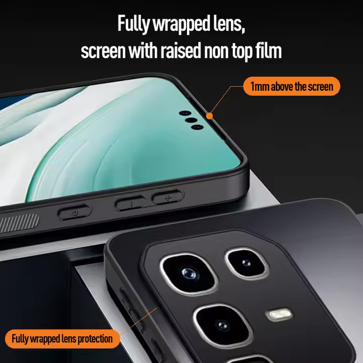 Matte Skin-feeling AG Lens Hard Back Cover Case For Infinix Note 50 Pro 4G / X6855 Soft TPU Phone Shell Protection Bumper