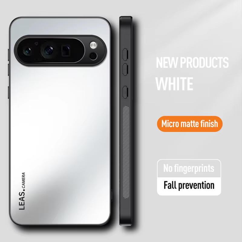 Matte Skin-feeling AG Lens Protection Hard Back Cover Case for Google Pixel 9a 9 Pro XL 8a 8 Pro 7a 7 Pro 6a 6 Pro Soft TPU Phone Shell Bumper