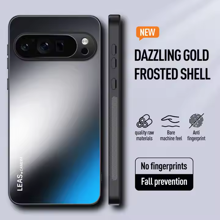 Matte Skin-feeling AG Lens Protection Hard Back Cover Case for Google Pixel 9a 9 Pro XL 8a 8 Pro 7a 7 Pro 6a 6 Pro Soft TPU Phone Shell Bumper