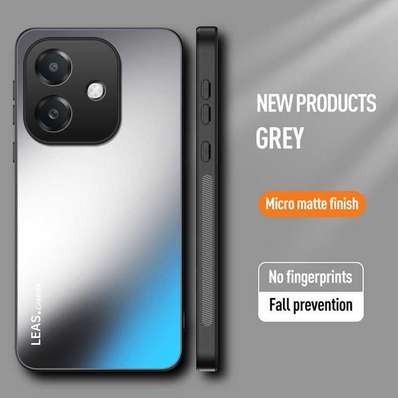 Matte Skin-feeling AG Lens Protection Hard Back Cover Case for OPPO A3 A3X A40 Soft TPU Phone Shell Bumper