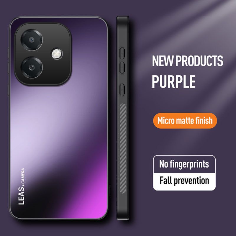 Matte Skin-feeling AG Lens Protection Hard Back Cover Case for OPPO A3 A3X A40 Soft TPU Phone Shell Bumper