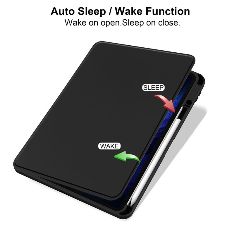 Protective Case for Xiaomi Pad 7 Ultra with Pen Holder 360 Degree Swivel Protective Stand Smart Tablet Ultra Slim Hard Case Folio Cover Transparent Back