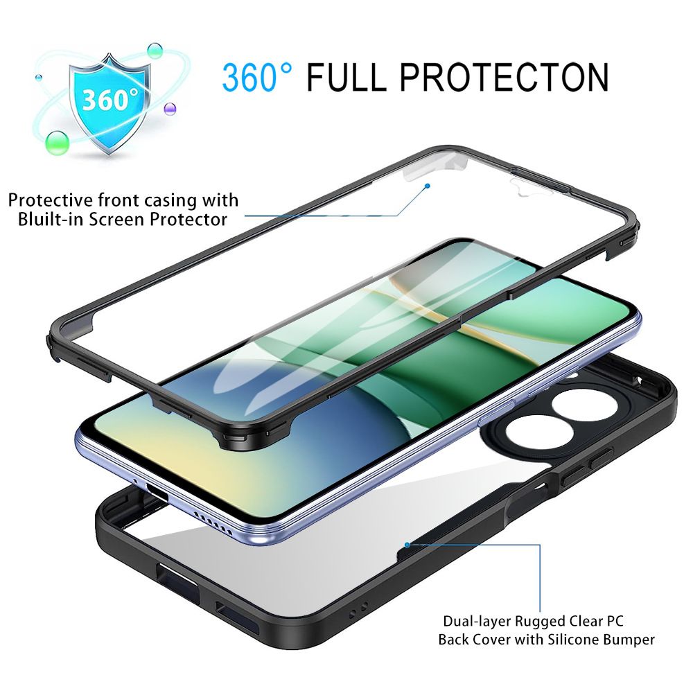 360 Full Protection Case for Xiaomi Redmi A5 Cover Built-in Screen Protector