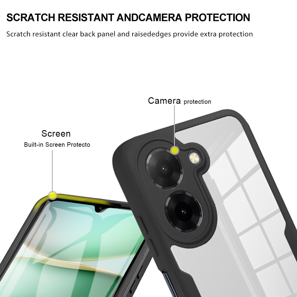 360 Full Protection Case for Xiaomi Redmi A5 Cover Built-in Screen Protector