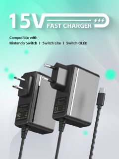 Applicable Switch Charger NS Smart Fast Charger Switch Lite Game Console Fast Charging Plug