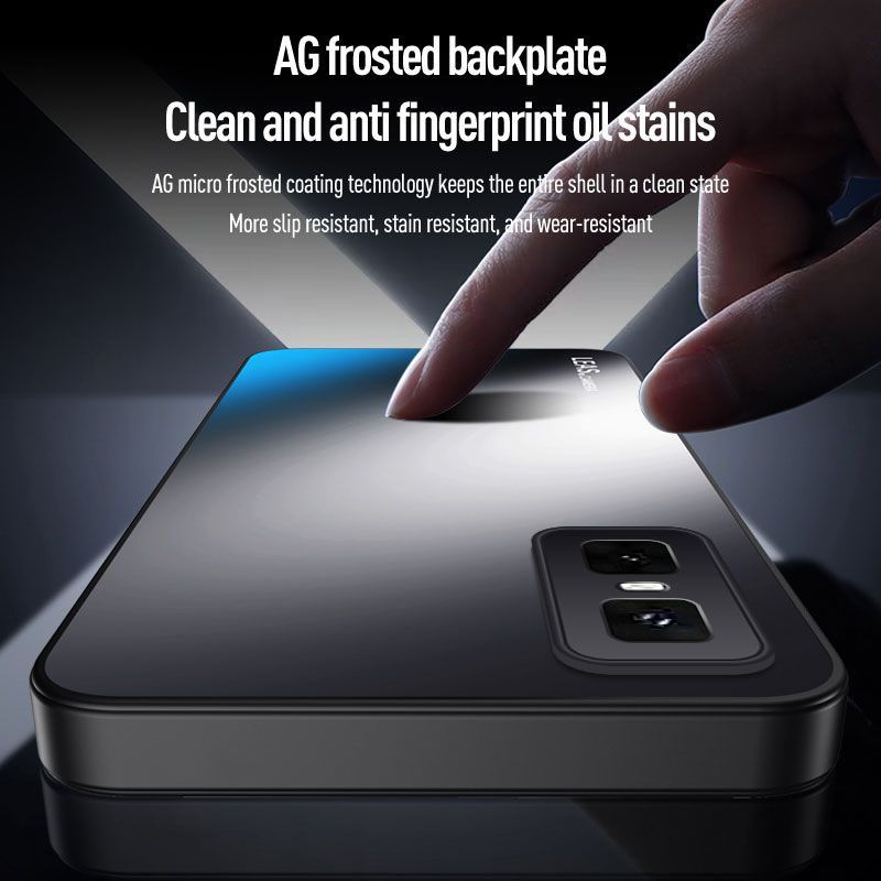 Matte Skin-feeling AG Lens Protection Hard Back Cover Case for infinix GT 30 Pro 5G Soft TPU Phone Shell Bumper