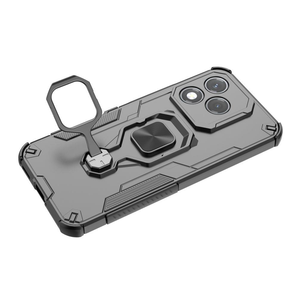 Case for Hono 400 Lite Shockproof Camera Protector Phone Case with Magnetic Ring Holder Phone Case