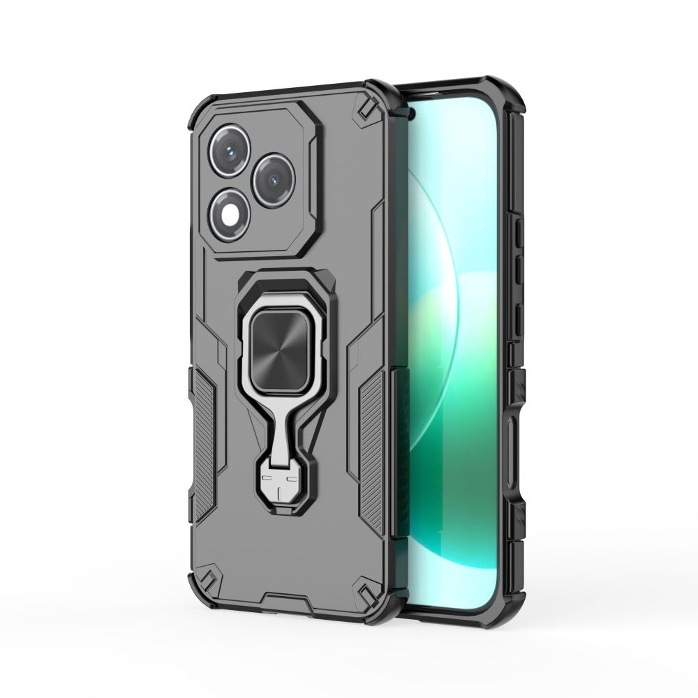 Case for Hono 400 Lite Shockproof Camera Protector Phone Case with Magnetic Ring Holder Phone Case