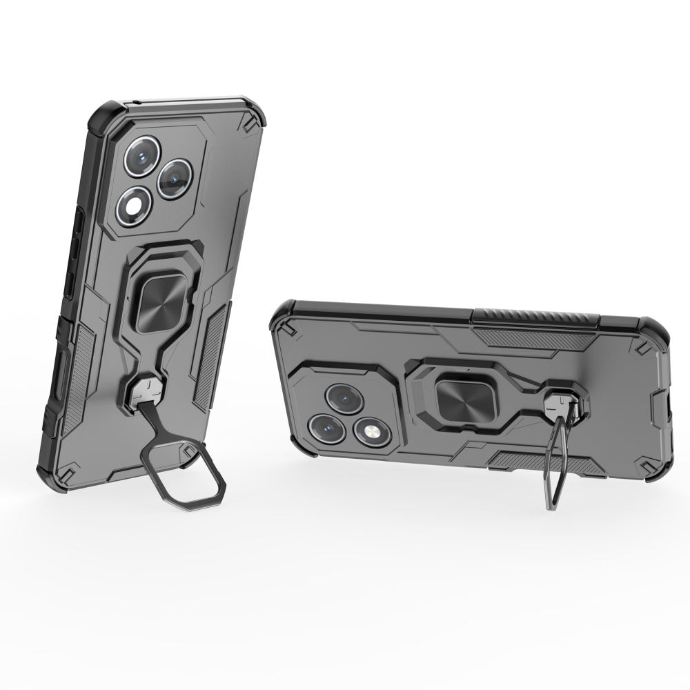 Case for Hono 400 Lite Shockproof Camera Protector Phone Case with Magnetic Ring Holder Phone Case