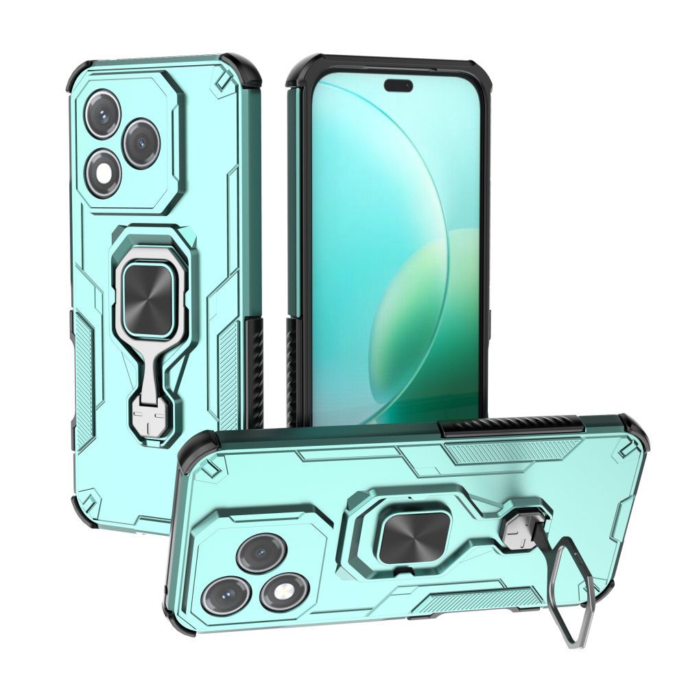 Case for Hono 400 Lite Shockproof Camera Protector Phone Case with Magnetic Ring Holder Phone Case