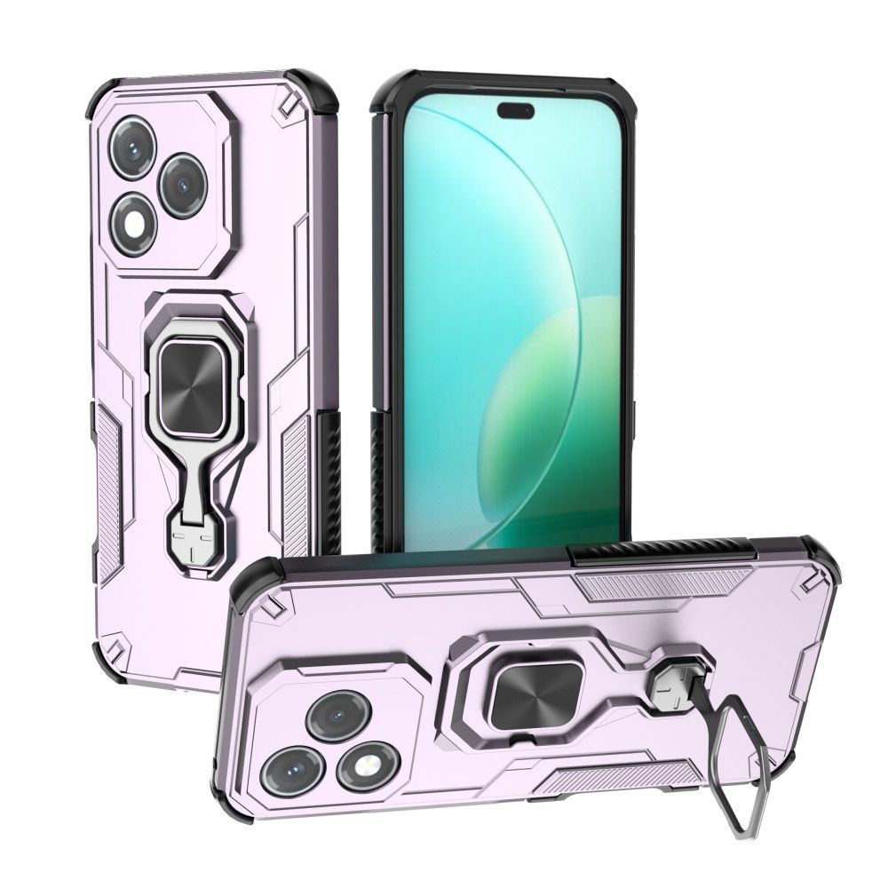 Case for Hono 400 Lite Shockproof Camera Protector Phone Case with Magnetic Ring Holder Phone Case