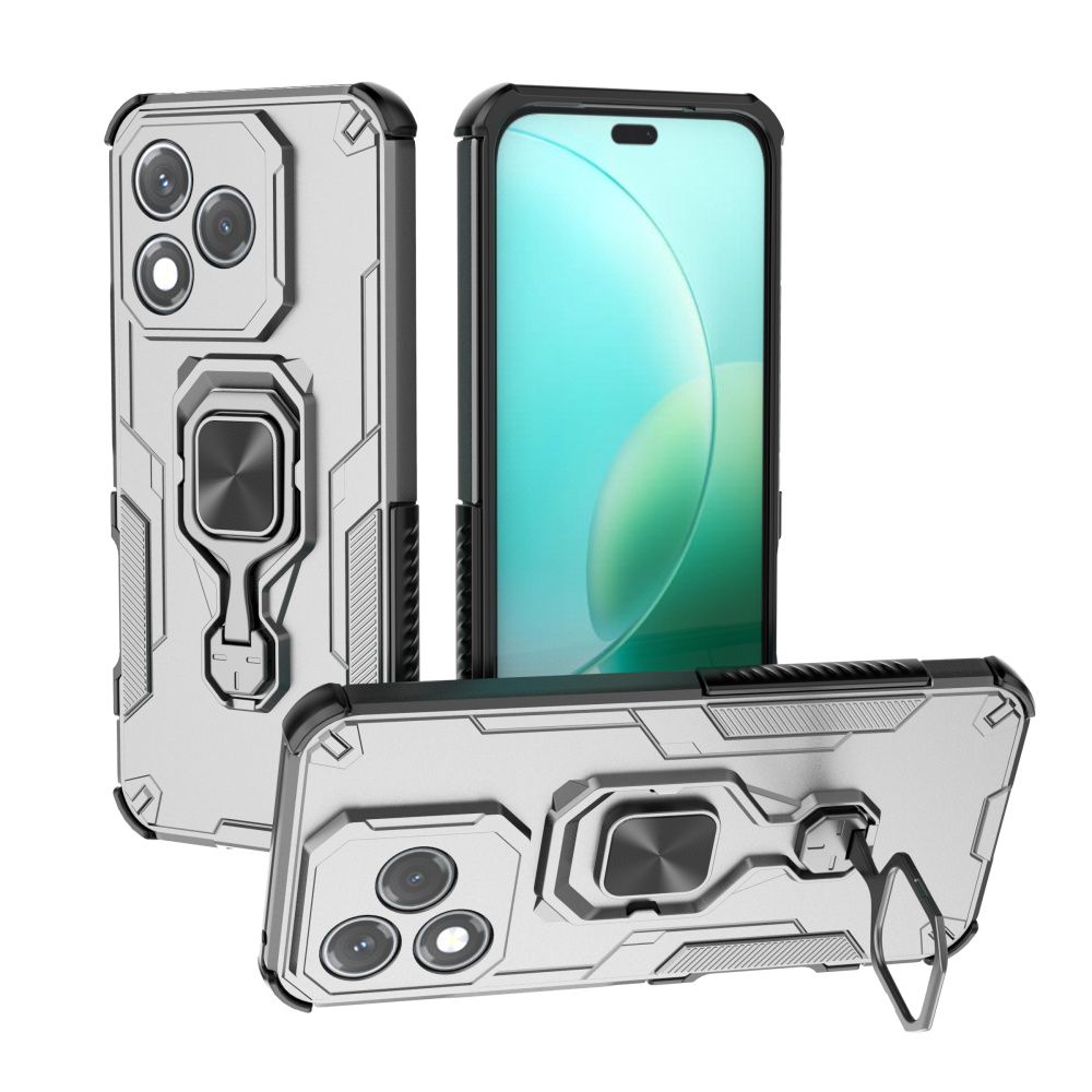 Case for Hono 400 Lite Shockproof Camera Protector Phone Case with Magnetic Ring Holder Phone Case