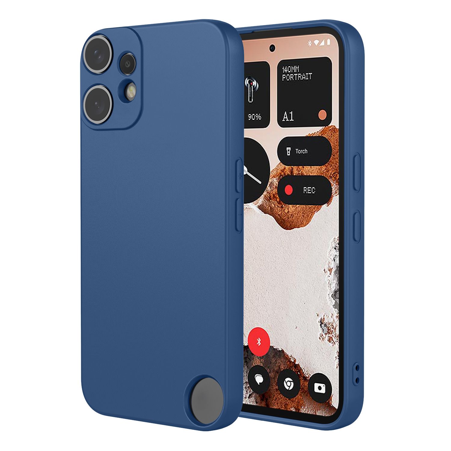 Phone Case for Nothing CMF Phone 2 Pro With Microfiber Lining Soft Micro Fiber TPU Soft Flex Silicone Case