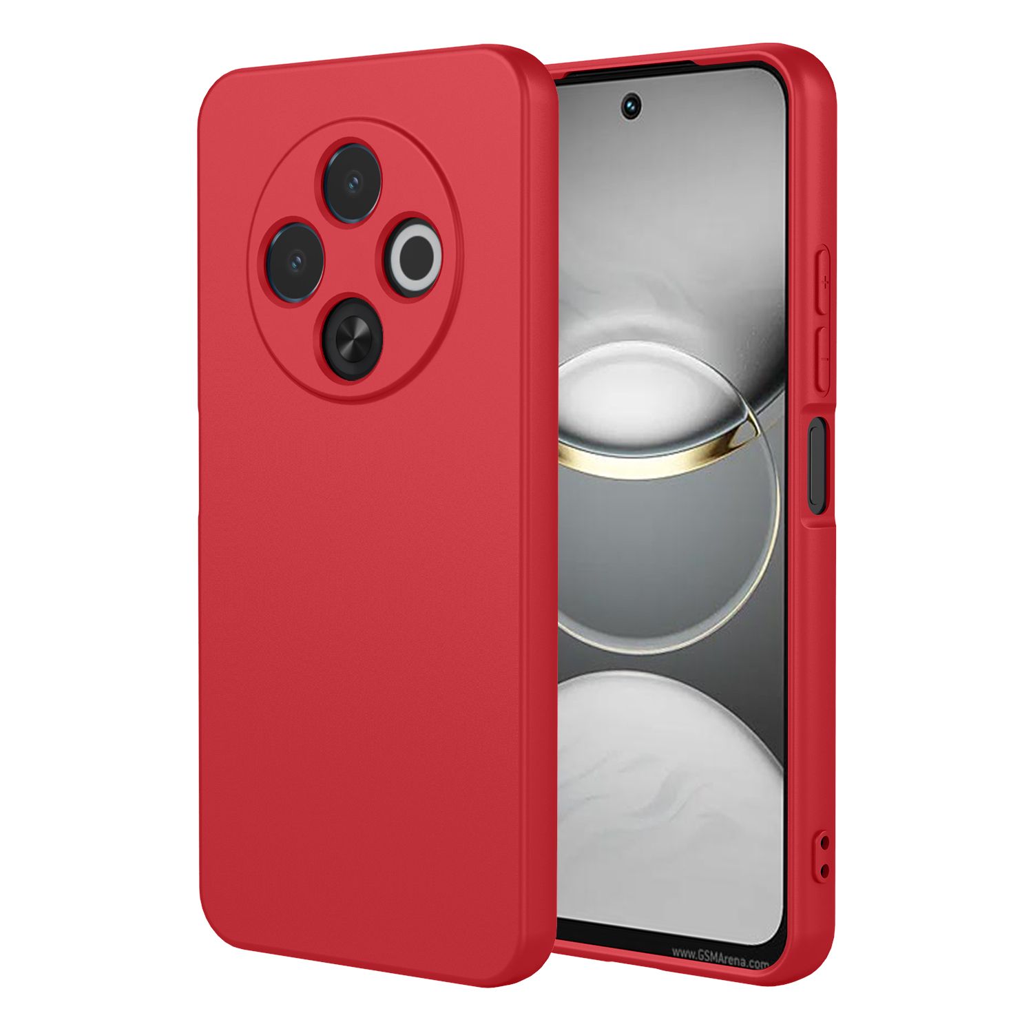 Phone Case for Tecno Spark 30c, With Microfiber Lining Soft Micro Fiber TPU Soft Flex Silicone Case for Tecno Spark 30c