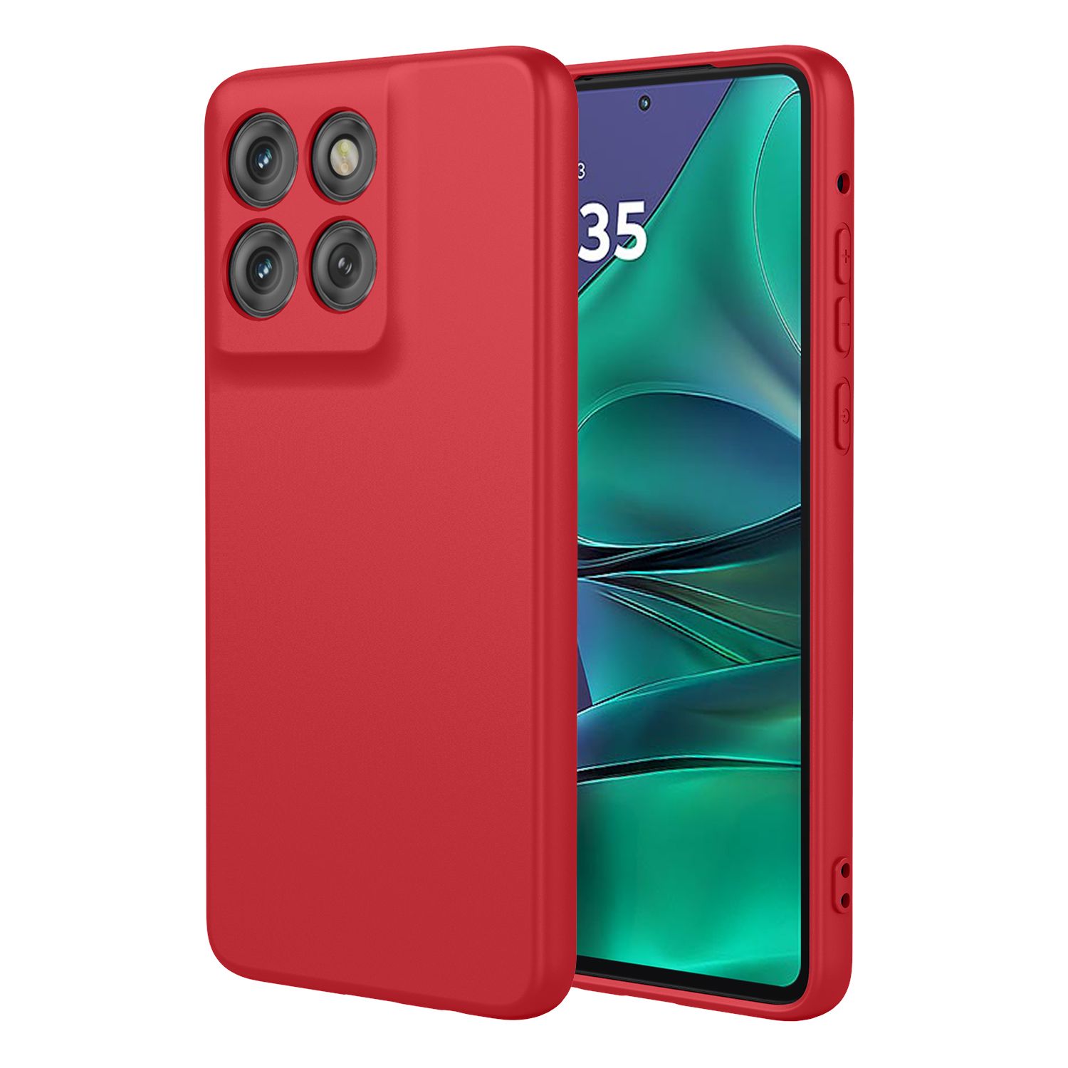 Phone Case for Motorola Moto G Stylus 5G (2025), With Microfiber Lining Soft Micro Fiber TPU Soft Flex Silicone Case for Moto G Stylus 5G (2025)
