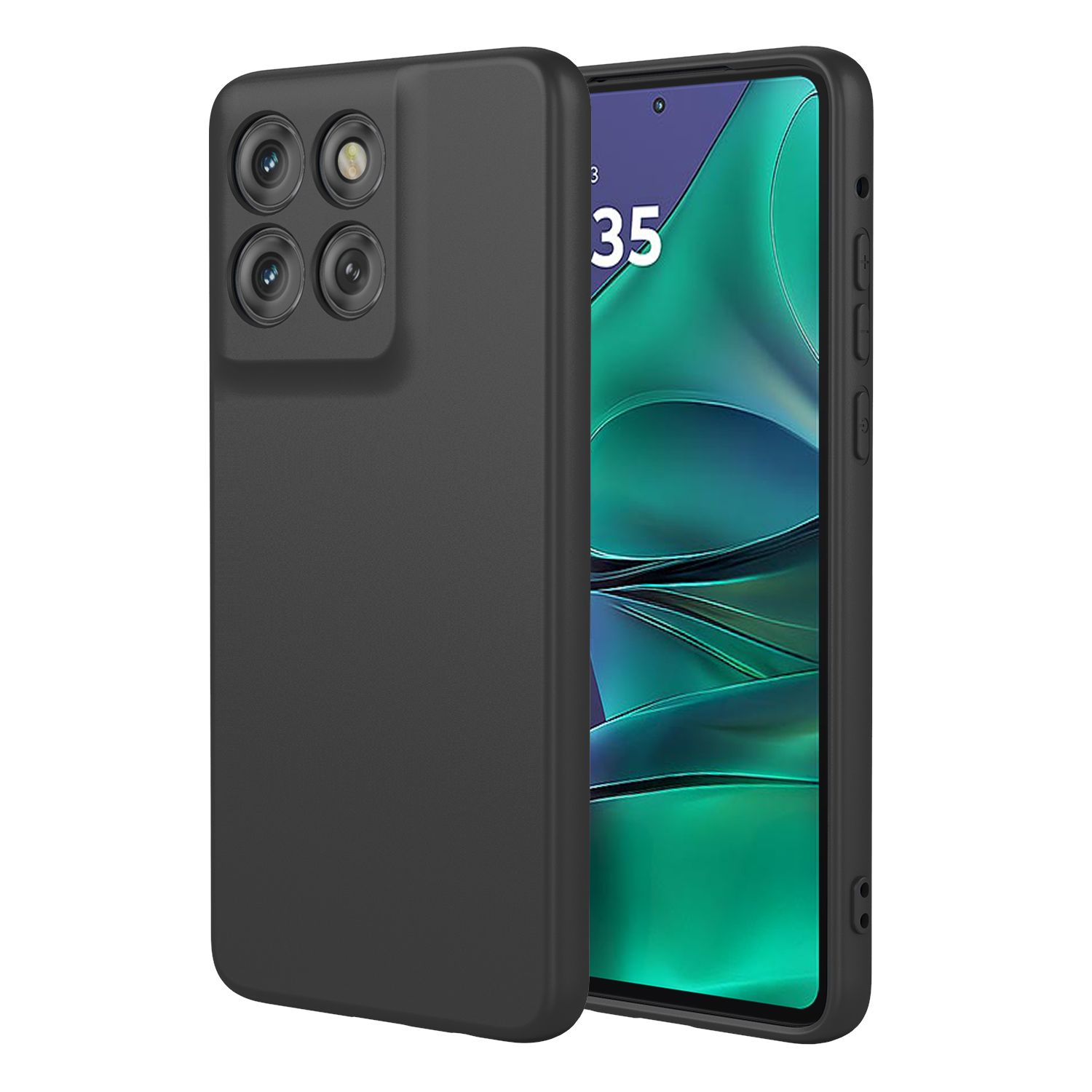 Phone Case for Motorola Moto G Stylus 5G (2025), With Microfiber Lining Soft Micro Fiber TPU Soft Flex Silicone Case for Moto G Stylus 5G (2025)