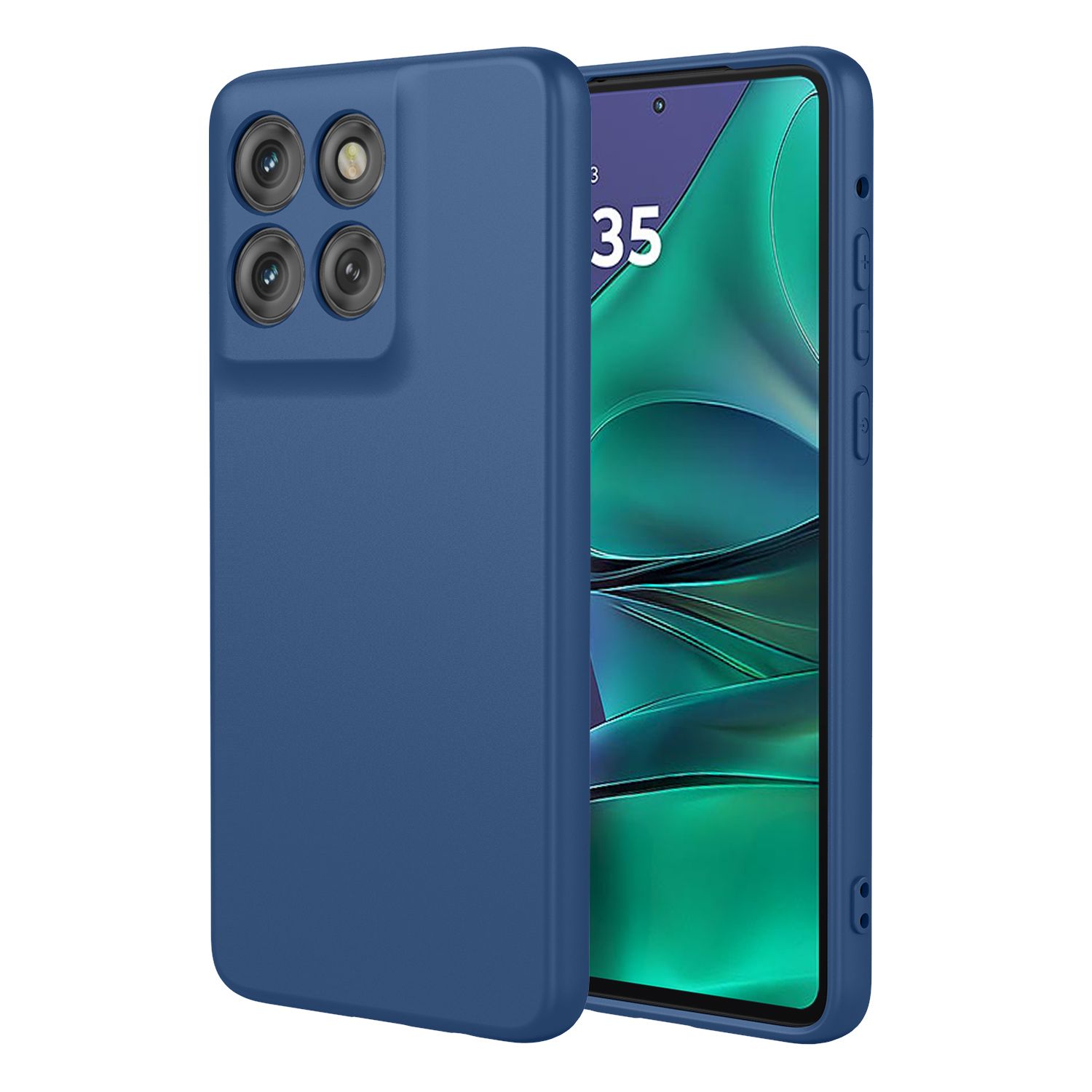 Phone Case for Motorola Moto G Stylus 5G (2025), With Microfiber Lining Soft Micro Fiber TPU Soft Flex Silicone Case for Moto G Stylus 5G (2025)