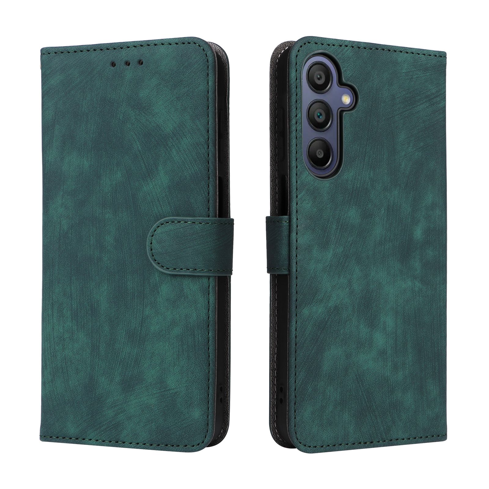 Flip Cover for Samsung Galaxy A17 PU Leather Phone Case Full-Body Protection Shockproof [RFID Blocking] Wallet Cover