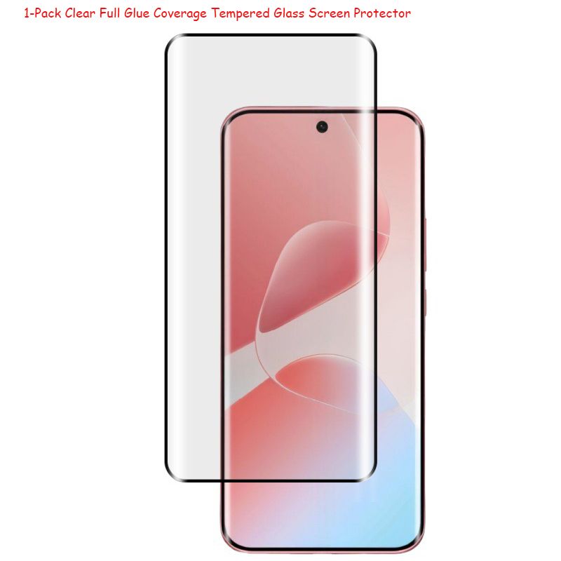 Tecno Spark 40 Pro Plus 3D Curved Coverage Screen Protector for Tecno Spark 40 Pro Plus 9H Tempered Glass Film,HD Clear Scratch Resistant,Bubble-Free