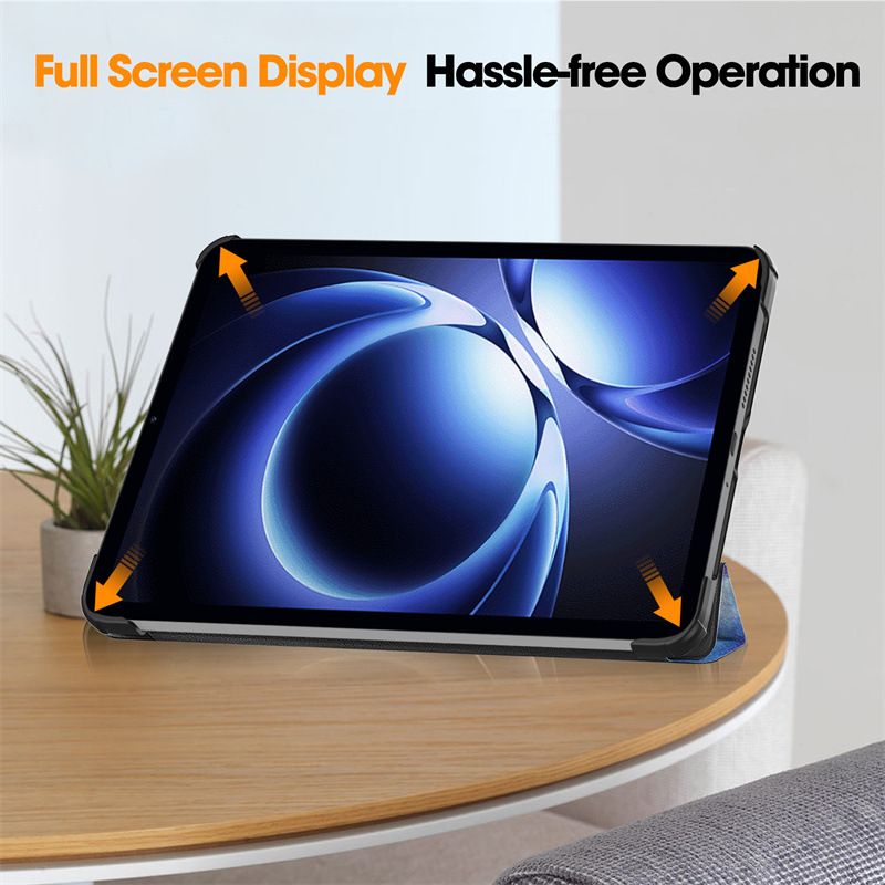 Redmi K Pad Case 8.8 inch PU Leather Tri-Folding Magnetic Stand Back Tablet Cover for Redmi K Pad 8.8inch (2025)Case