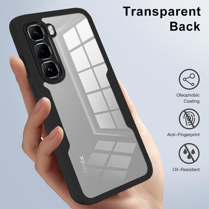 360 Full Protection Case for infinix Hot 60 Pro+/Plus (X6886) Cover Built-in Screen Protector
