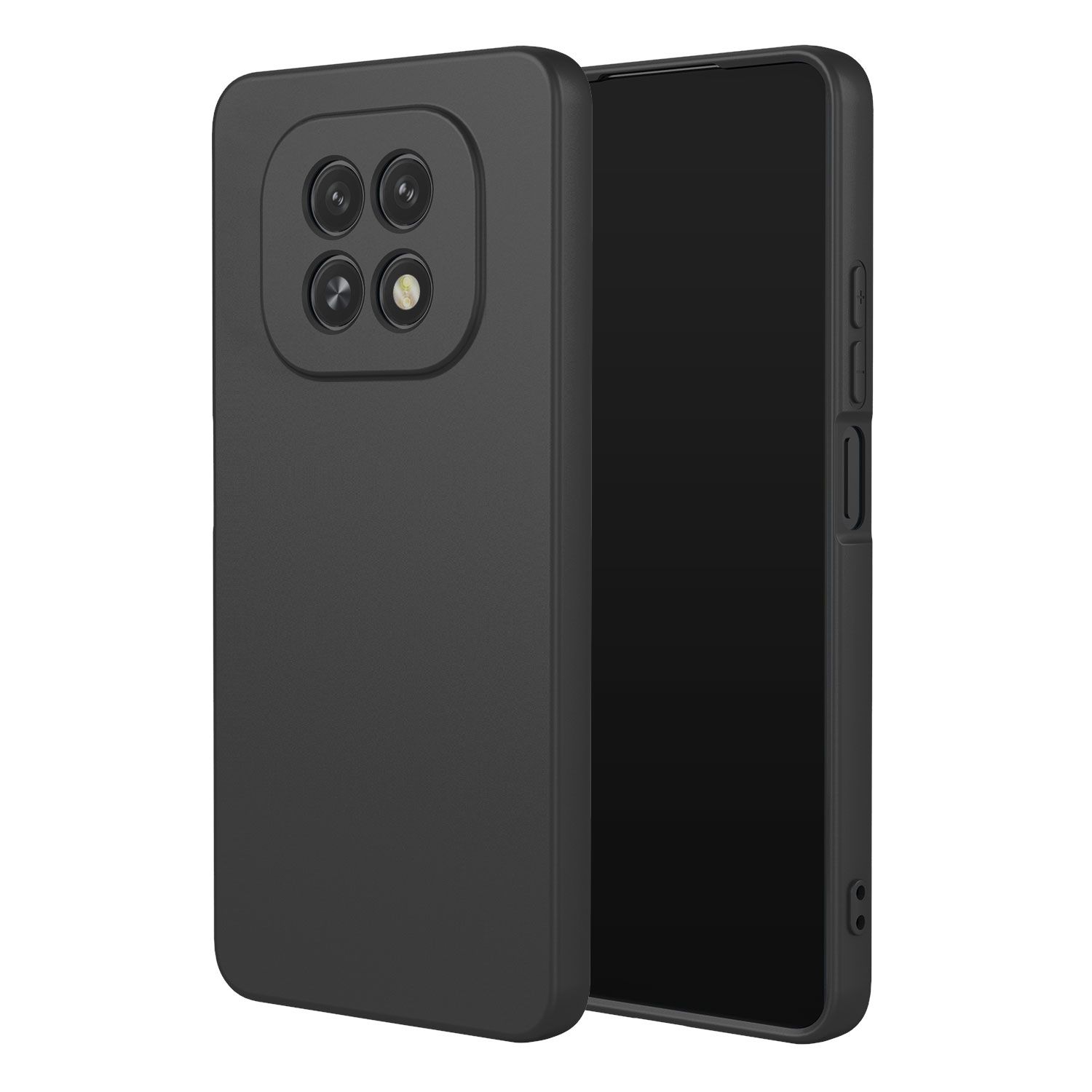Phone Case for Realme V60 5G/Realme C63 5G, With Microfiber Lining Soft Micro Fiber TPU Soft Flex Silicone Case