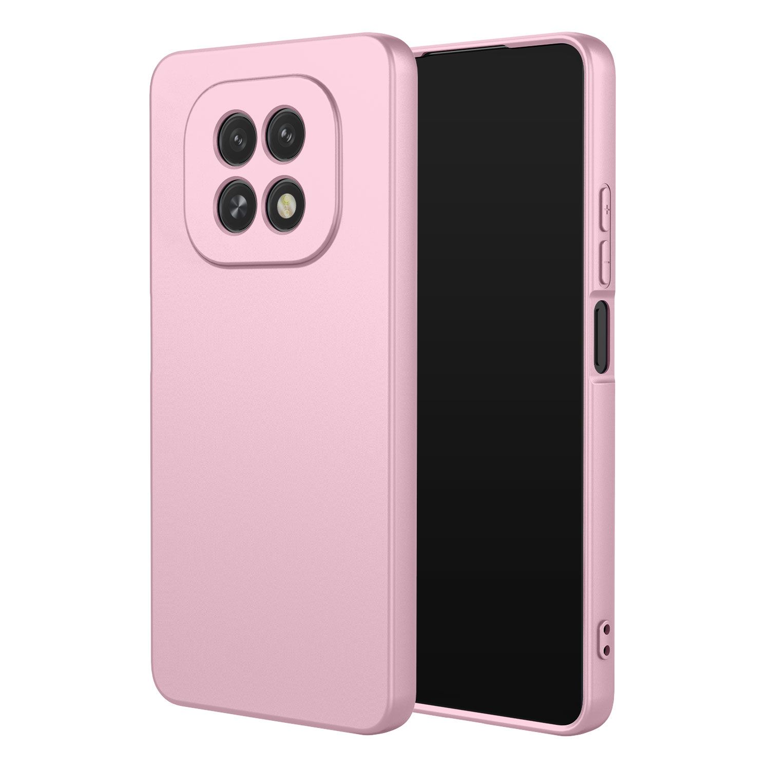 Phone Case for Realme V60 5G/Realme C63 5G, With Microfiber Lining Soft Micro Fiber TPU Soft Flex Silicone Case