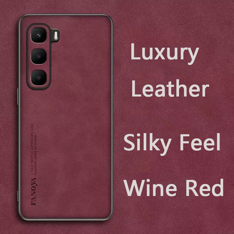 Luxury Business Retro Leather Phone Case for Infinix Hot 60 Pro+/Plus Shockproof Fall prevention Protective Case