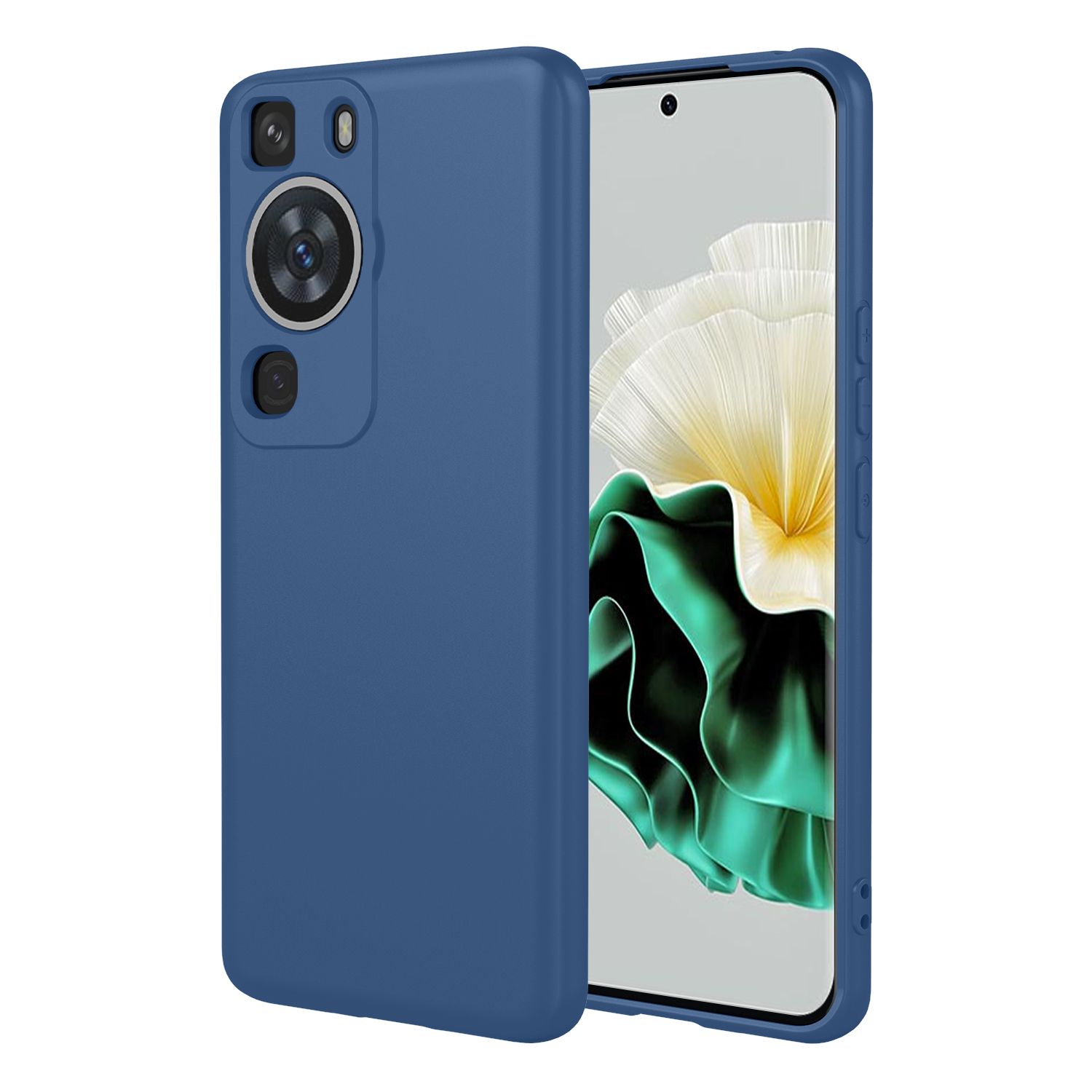 Phone Case for Huawei P60/P60 Pro, With Microfiber Lining Soft Micro Fiber TPU Soft Flex Silicone Case