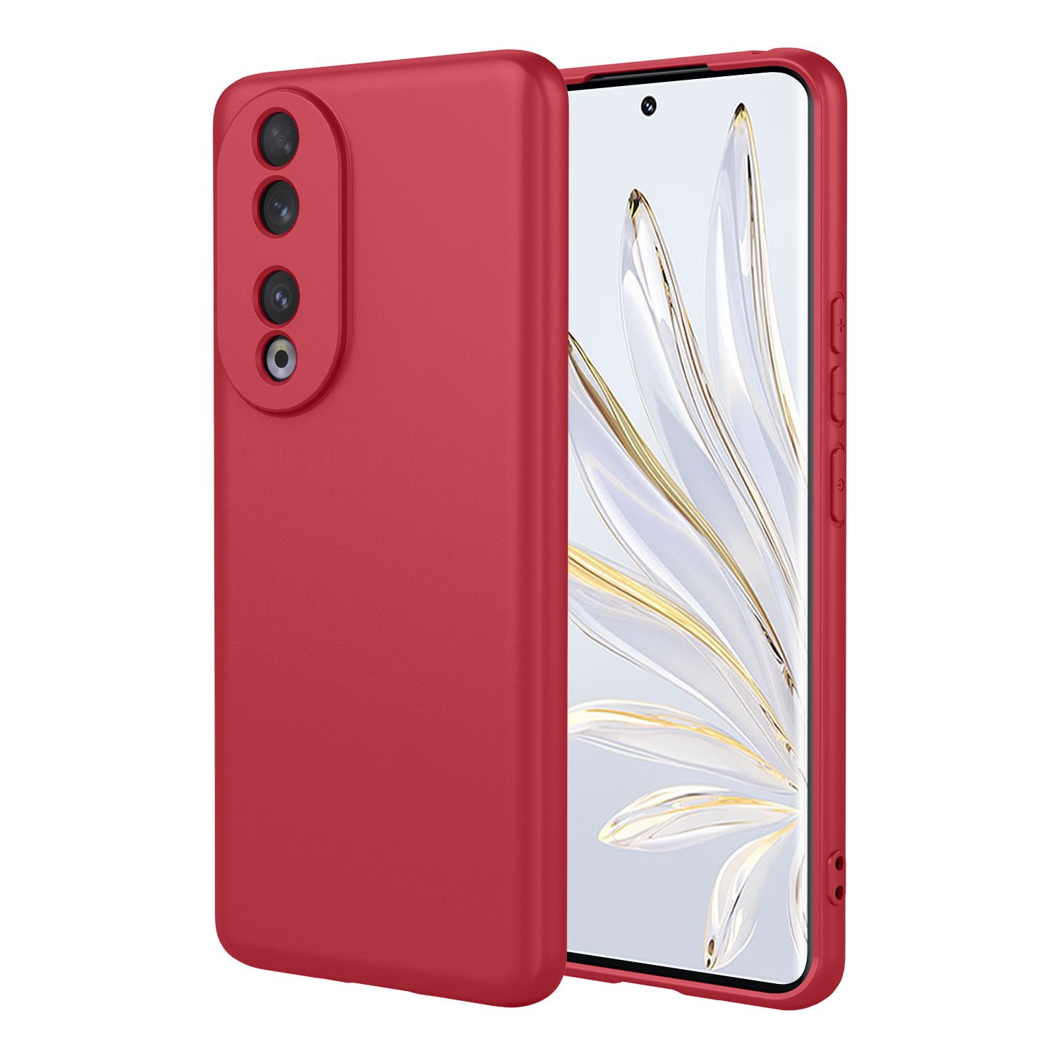 Phone Case for Honor 70, With Microfiber Lining Soft Micro Fiber TPU Soft Flex Silicone Case