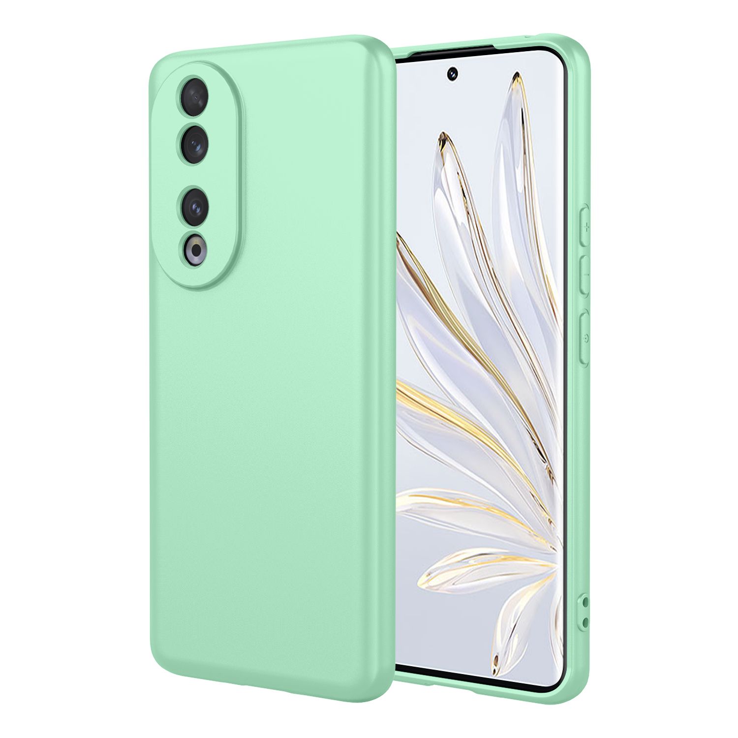 Phone Case for Honor 70, With Microfiber Lining Soft Micro Fiber TPU Soft Flex Silicone Case