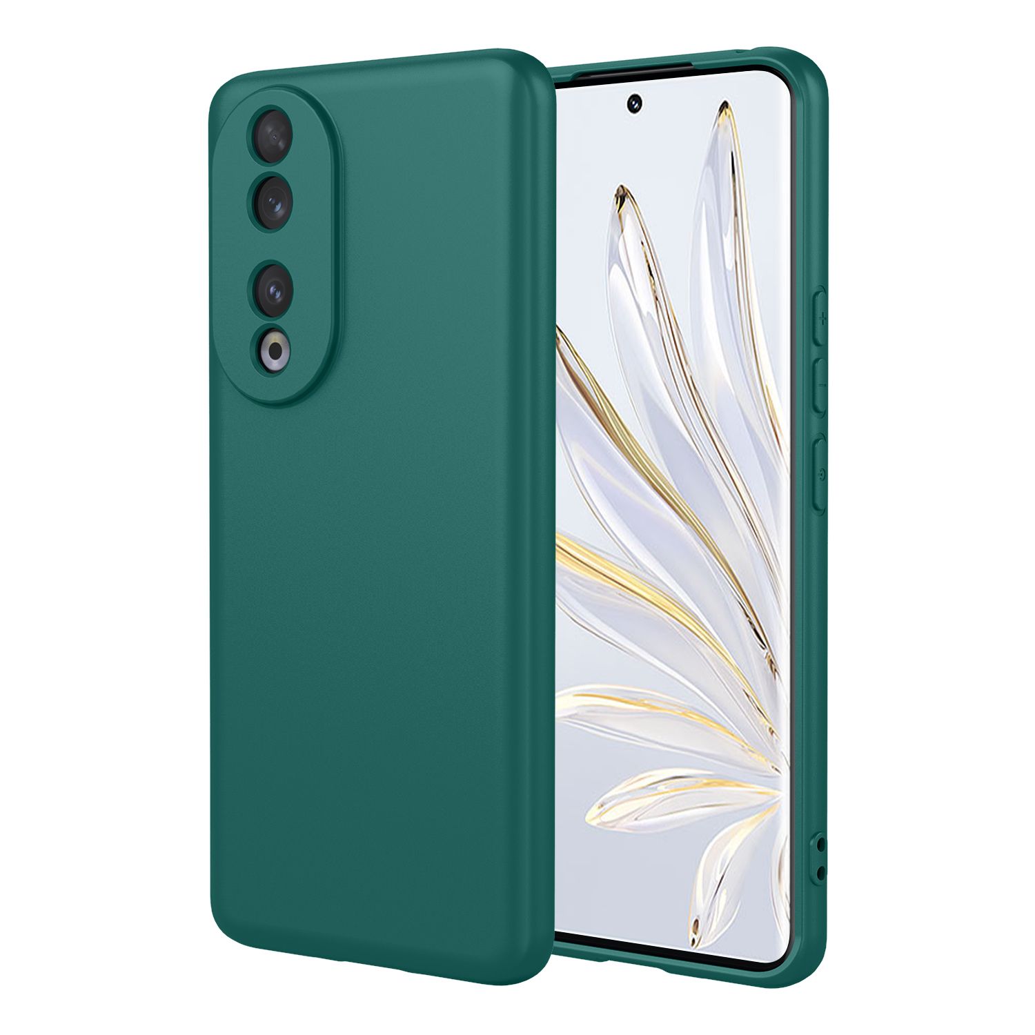Phone Case for Honor 70, With Microfiber Lining Soft Micro Fiber TPU Soft Flex Silicone Case
