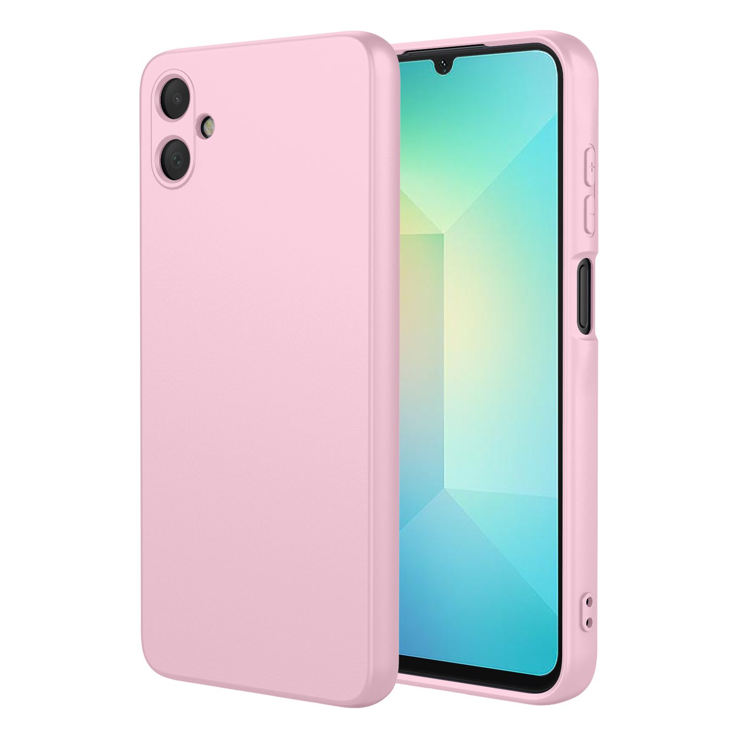 Phone Case for Samsung Galaxy A06, With Microfiber Lining Soft Micro Fiber TPU Soft Flex Silicone Case