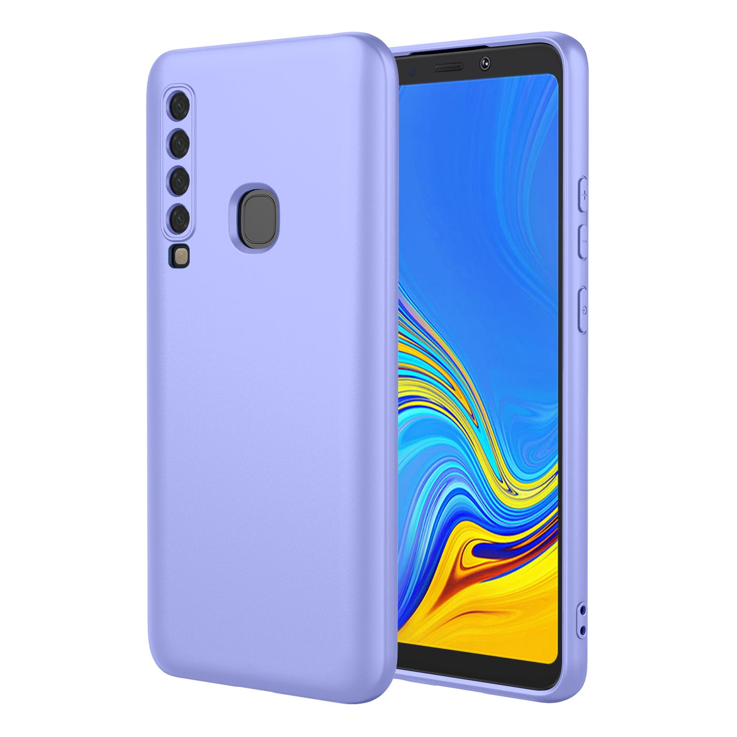Phone Case for Samsung Galaxy A9 (2018), With Microfiber Lining Soft Micro Fiber TPU Soft Flex Silicone Case