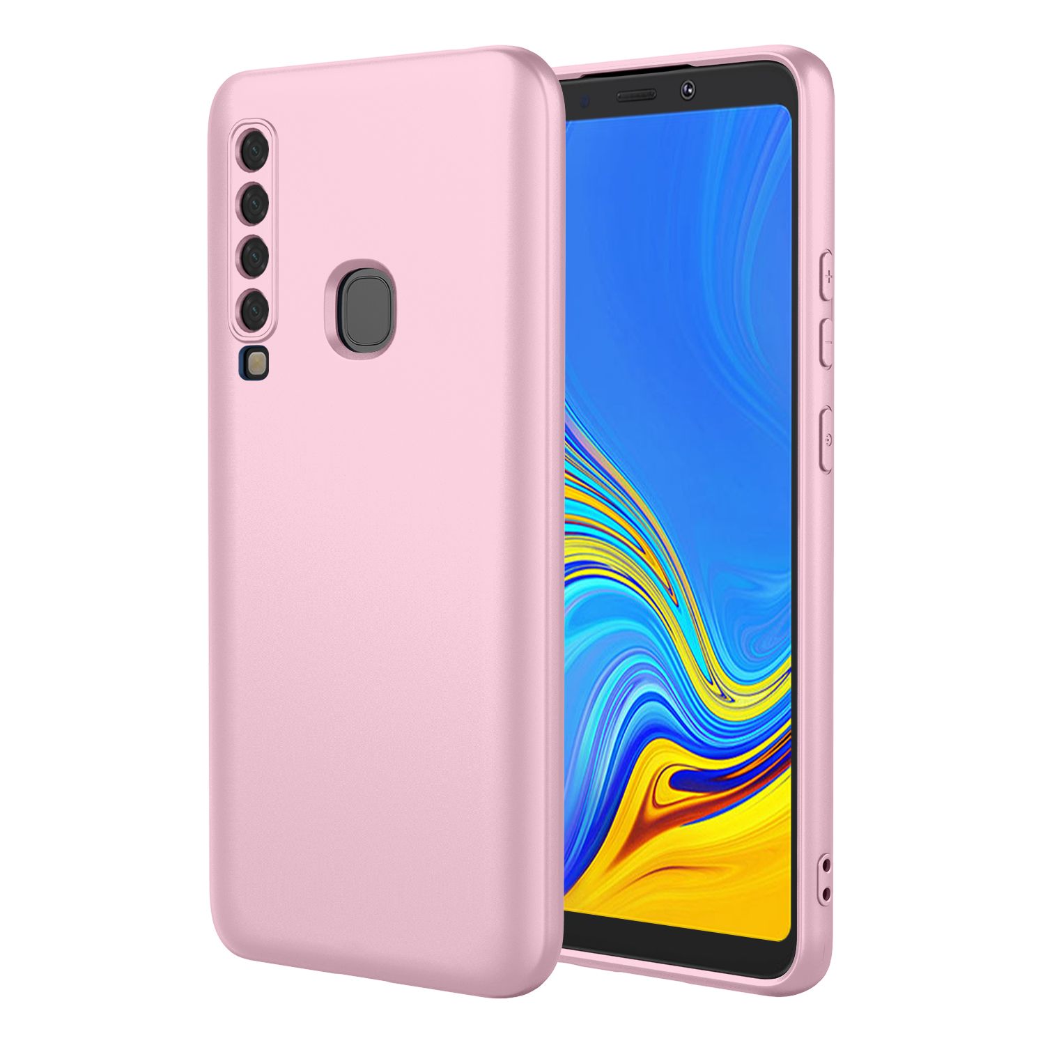 Phone Case for Samsung Galaxy A9 (2018), With Microfiber Lining Soft Micro Fiber TPU Soft Flex Silicone Case