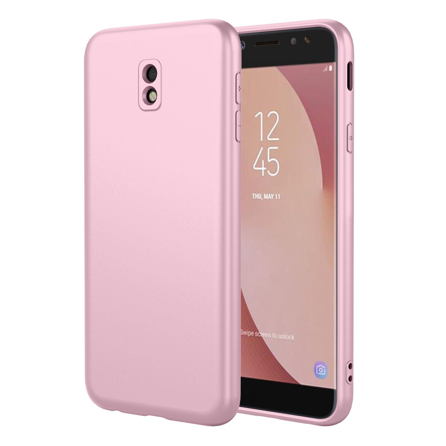 Phone Case for Samsung Galaxy J7 Pro, With Microfiber Lining Soft Micro Fiber TPU Soft Flex Silicone Case