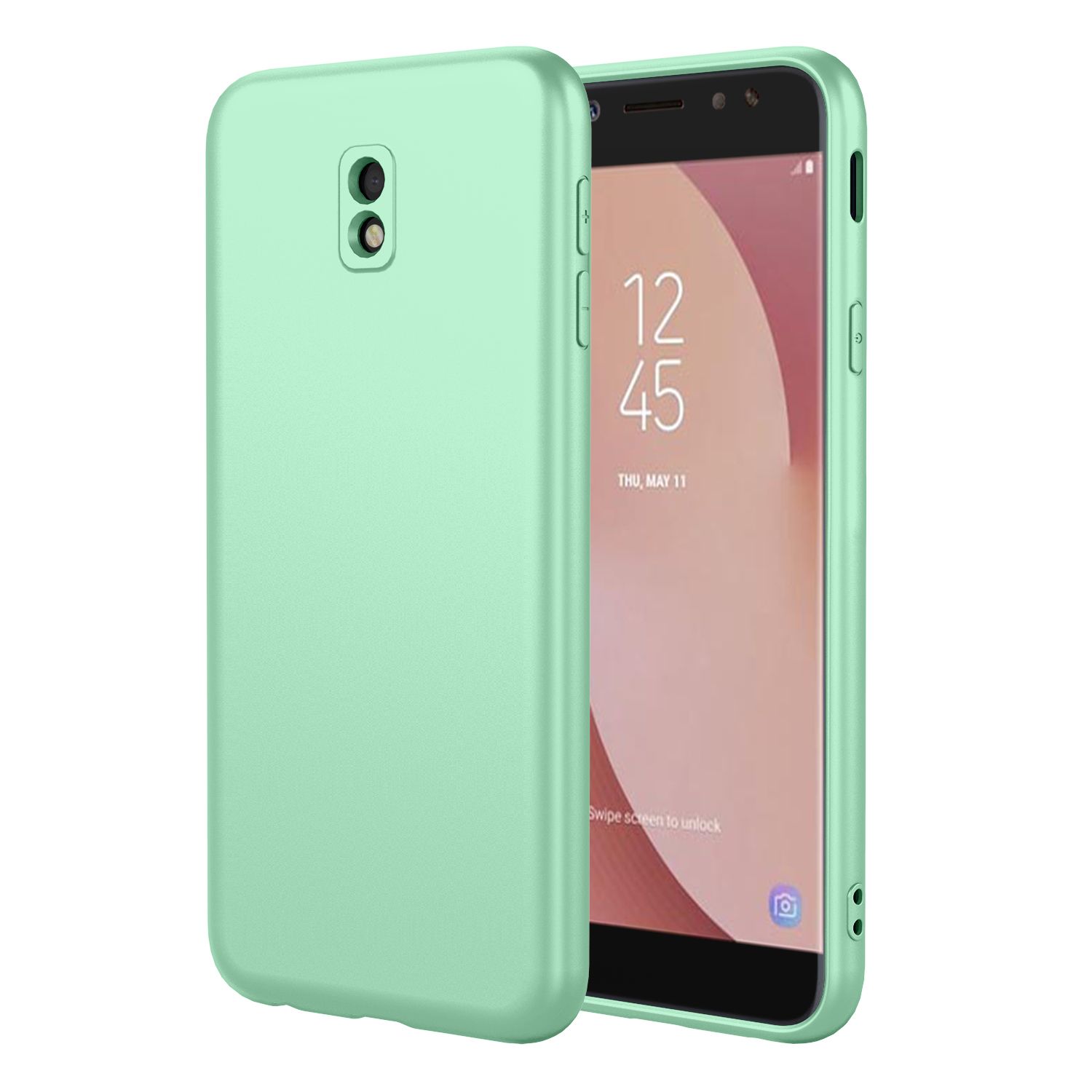 Phone Case for Samsung Galaxy J7 Pro, With Microfiber Lining Soft Micro Fiber TPU Soft Flex Silicone Case