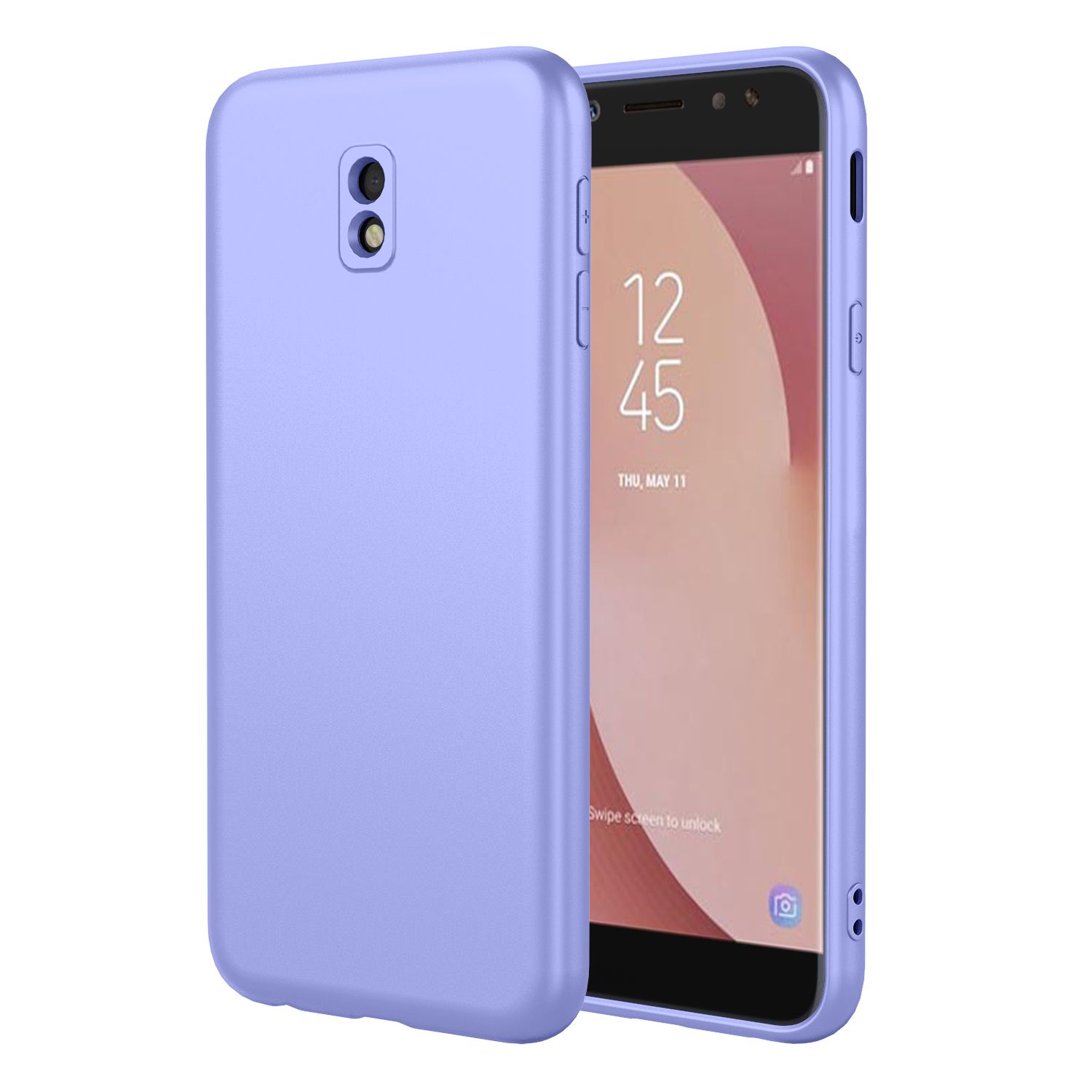 Phone Case for Samsung Galaxy J7 Pro, With Microfiber Lining Soft Micro Fiber TPU Soft Flex Silicone Case