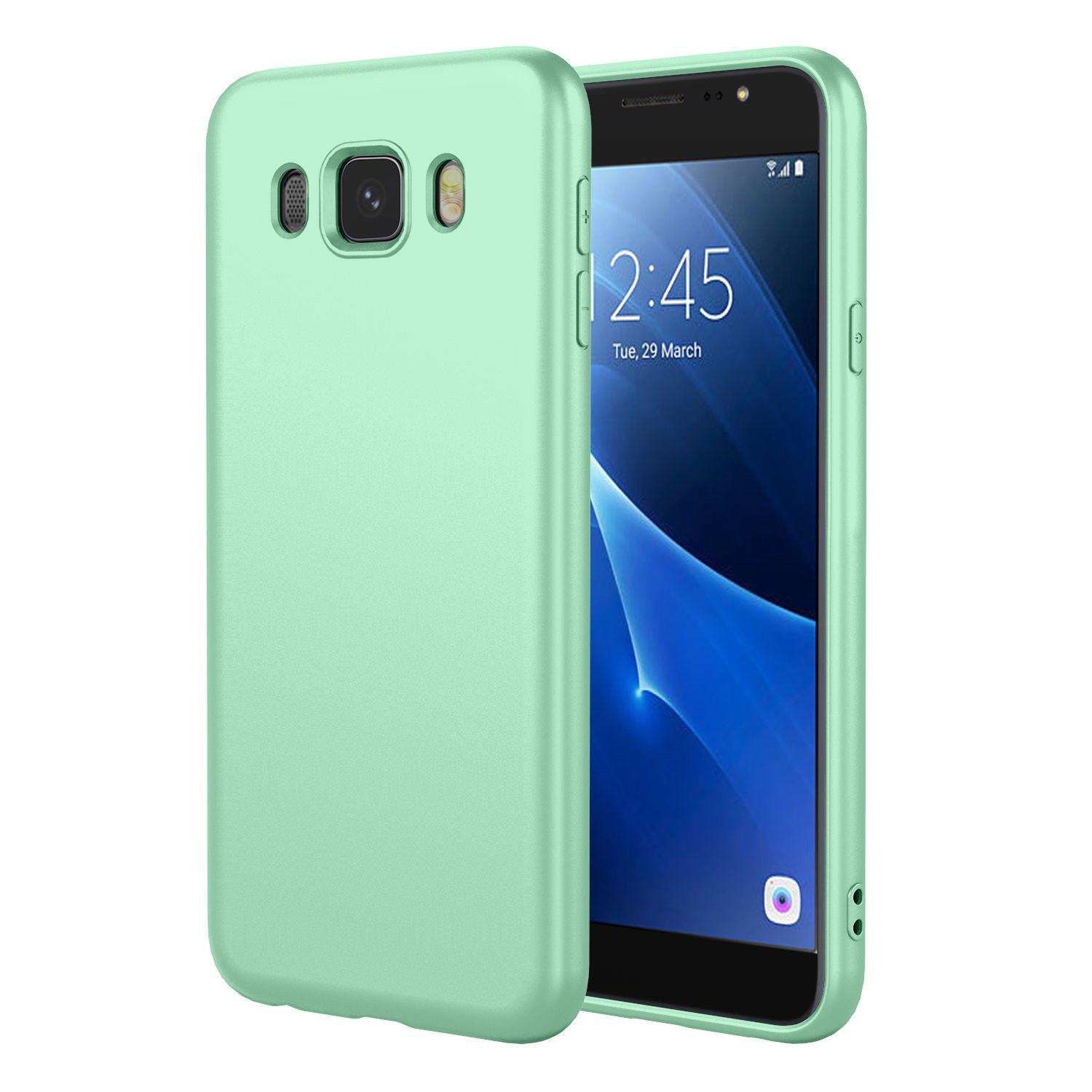 Phone Case for Samsung Galaxy J7 (2016), With Microfiber Lining Soft Micro Fiber TPU Soft Flex Silicone Case