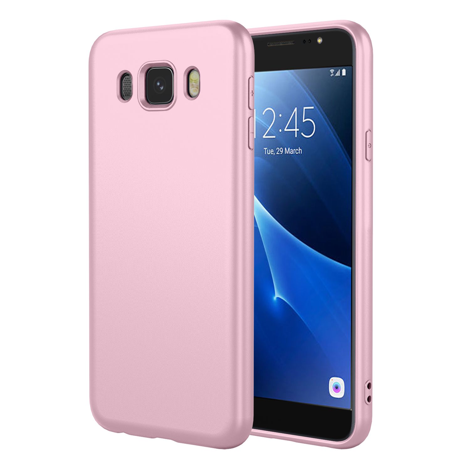 Phone Case for Samsung Galaxy J7 (2016), With Microfiber Lining Soft Micro Fiber TPU Soft Flex Silicone Case