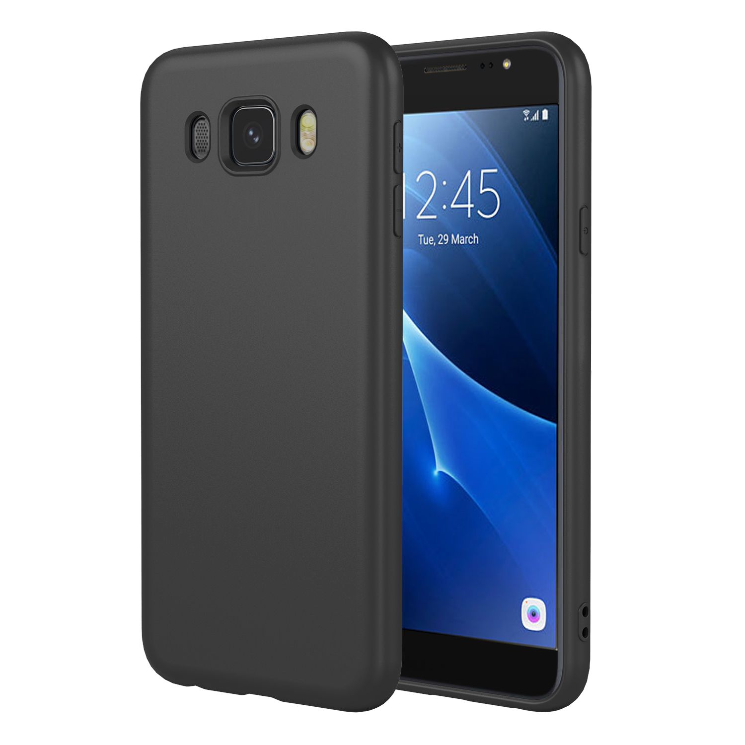 Phone Case for Samsung Galaxy J7 (2016), With Microfiber Lining Soft Micro Fiber TPU Soft Flex Silicone Case